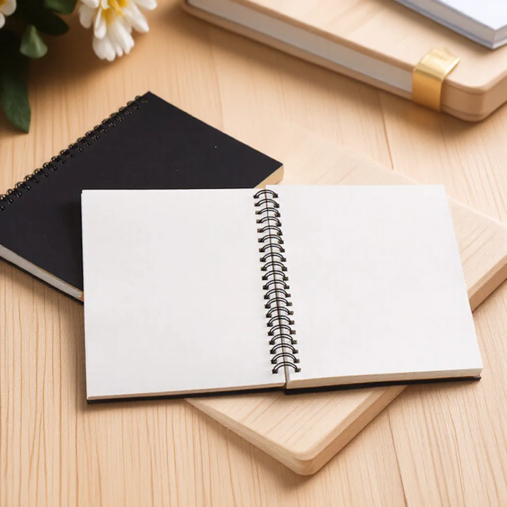 Photography Book - Creatieve Retro Kraftpapier Spoel Notebook Leeg