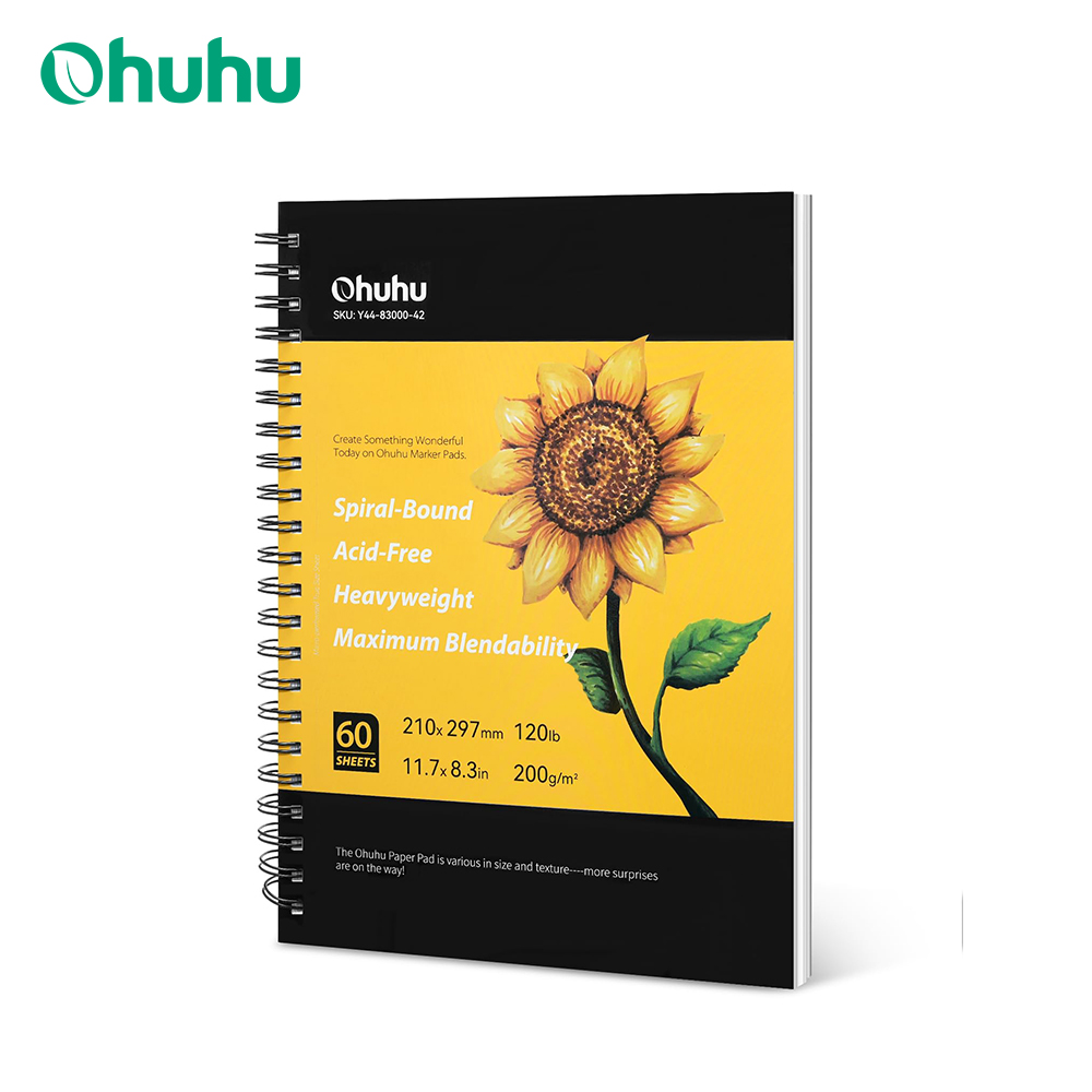 Photography Book - Ohuhu Spiraalgebonden Marker Pad voor Alcohol