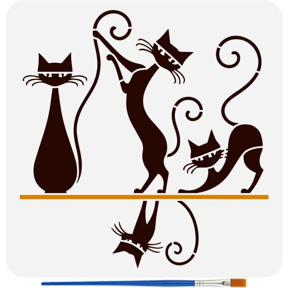 Geometrische kat patroon schil - Photography Geometry recensie en prijs