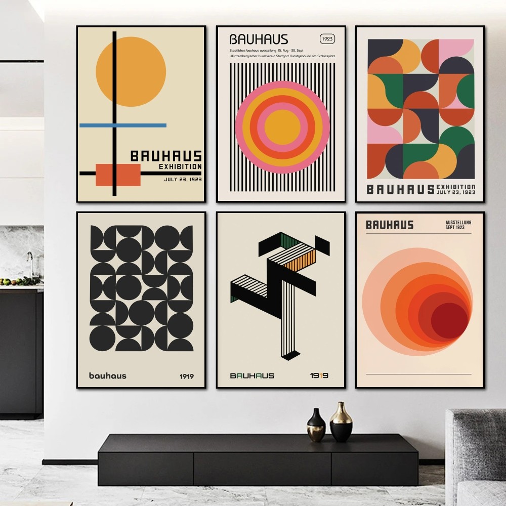 (2D Tin schilderij) Bauhaus Ge - Photography Geometry recensie en prijs