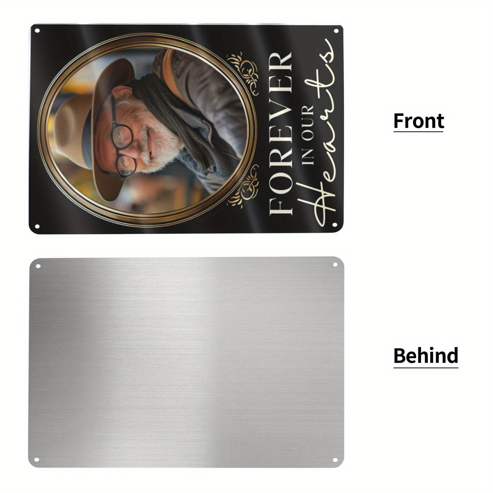 Gepersonaliseerd metalen bord  - Photographic Memory recensie en prijs